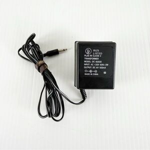 Plug In Class 2 Transformer Black DC 60500 6V DC 500mA